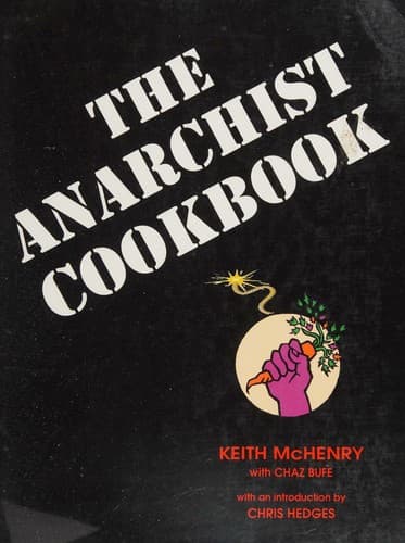 Portada de Anarchist Cookbook
