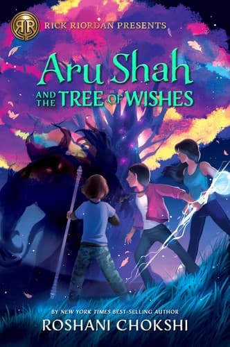 Portada de Aru Shah and the Tree of Wishes