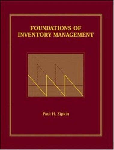 Portada de Foundations of Inventory Management