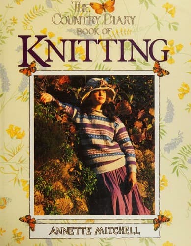 Portada de The country diary book of knitting.