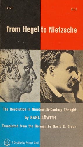 Portada de From Hegel to Nietzsche