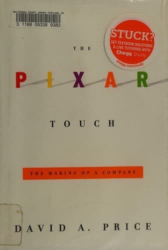 Portada de The Pixar touch