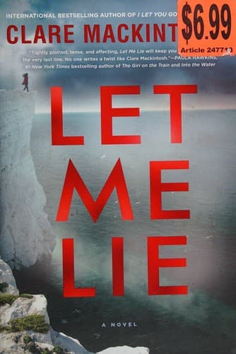 Portada de Let me lie