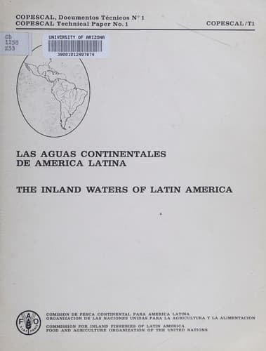 Portada de Las aguas continentales de América Latina =