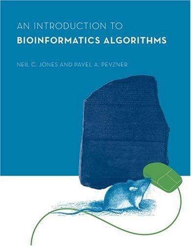 Portada de An Introduction to Bioinformatics Algorithms