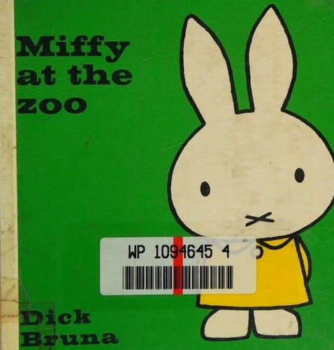 Portada de Miffy at the zoo.