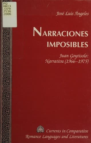 Portada de Narraciones imposibles