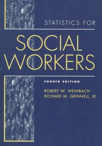 Portada de Statistics for social workers