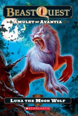 Portada de Luna the Moon Wolf (Beast Quest #22: Amulet of Avantia)