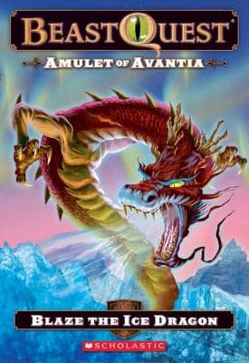Portada de Blaze the Ice Dragon (Beast Quest #23: Amulet of Avantia)