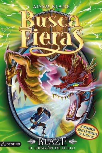 Portada de Blaze, el dragón de hielo