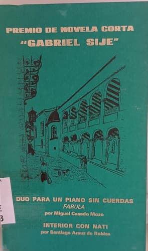Portada de Duo para un piano sin cuerdas