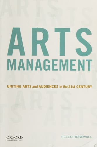 Portada de Arts Management