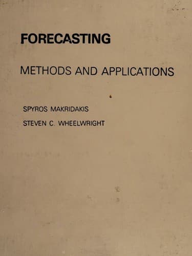 Portada de Forecasting