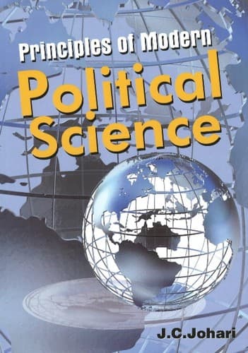 Portada de Principles of Modern Political Science