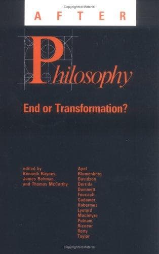 Portada de After Philosophy