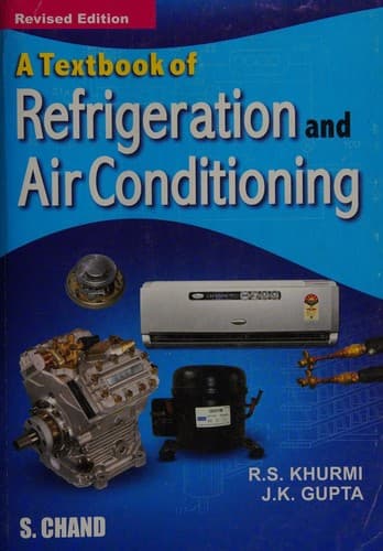 Portada de A Textbook of refrigeration and air conditioning