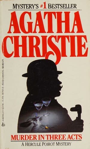 Portada de Murder in Three Acts