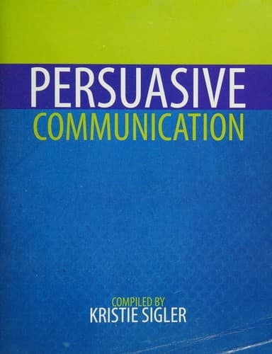 Portada de Persuasive Communication