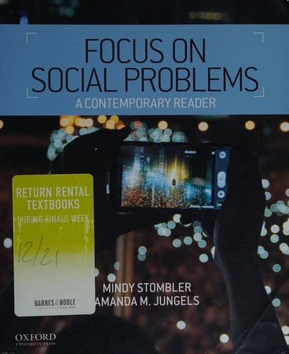 Portada de Focus on Social Problems