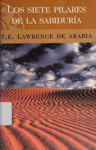 Portada de Los siete pilares de la sabiduría