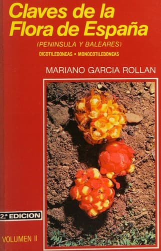 Portada de Claves de la flora de España