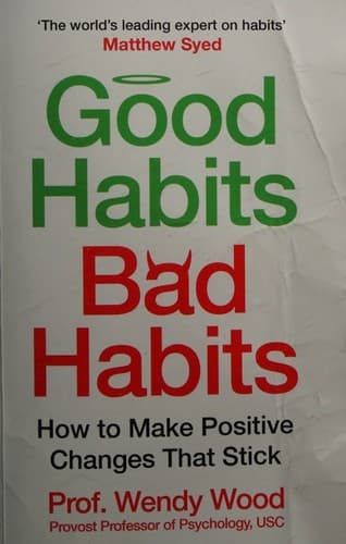 Portada de Good Habits, Bad Habits