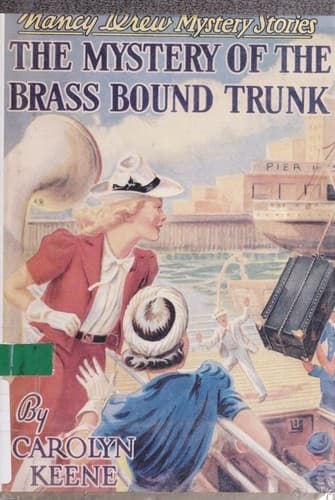 Portada de The Mystery of the Brass Bound Trunk