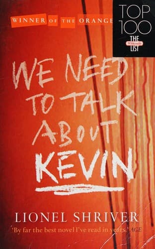 Portada de We Need to Talk about Kevin