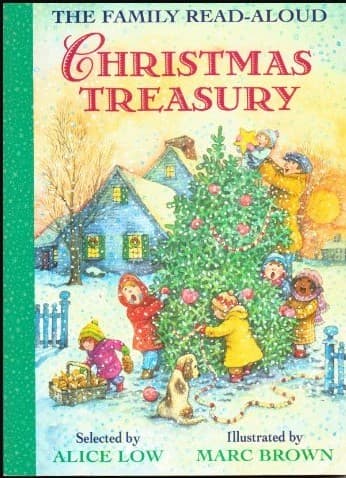Portada de The Family Read-Aloud Christmas Treasury