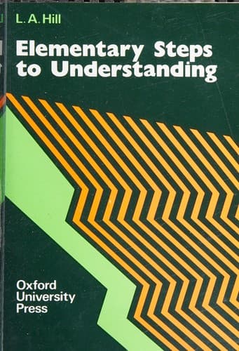 Portada de Steps to Understanding