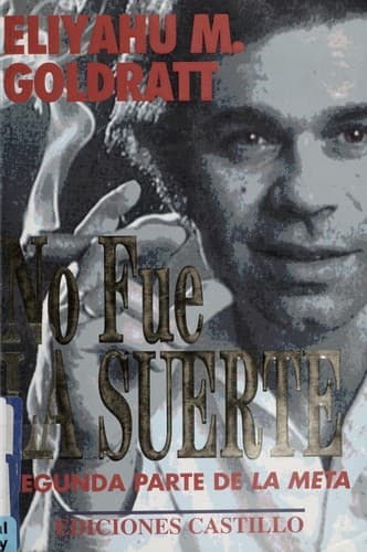Portada de No fué la suerte