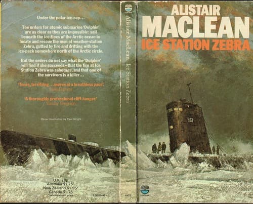 Portada de IceStation Zebra