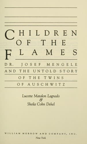 Portada de Children of the flames