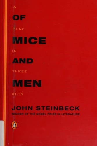 Portada de Of Mice and Men