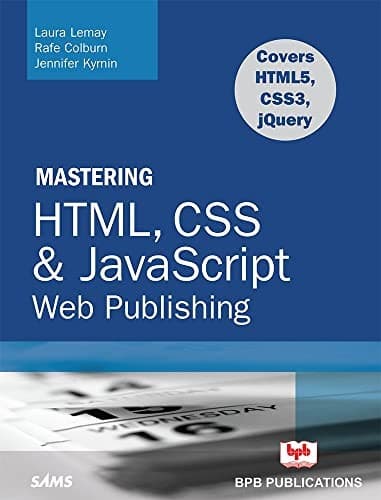 Portada de Mastering HTML, CSS Javascript Web Publishing