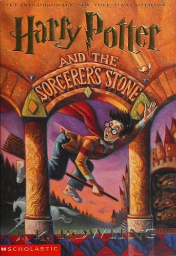 Portada de Harry Potter and the Sorcerer's Stone