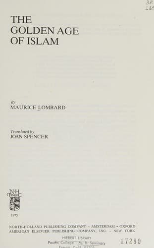 Portada de The golden age of Islam