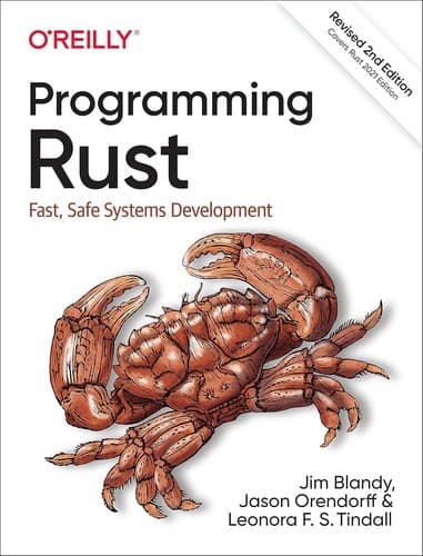 Portada de Programming Rust