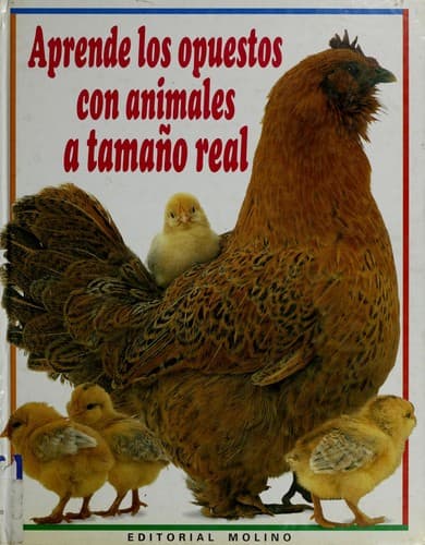 Portada de Aprende Los Opuestos Con Animales