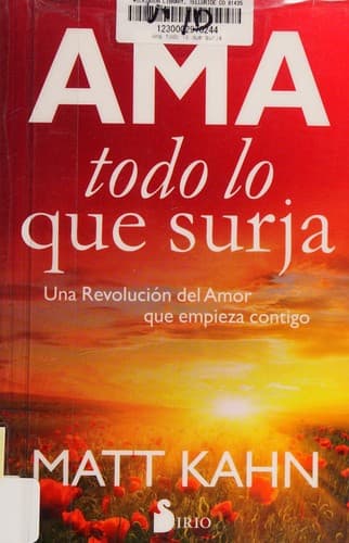 Portada de Ama todo lo que surja