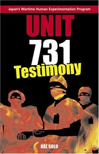 Portada de Unit 731 Testimony