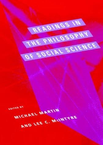Portada de Readings in the philosophy of social science