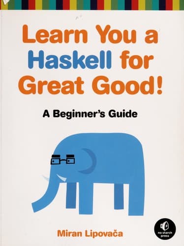 Portada de Learn You a Haskell for Great Good!