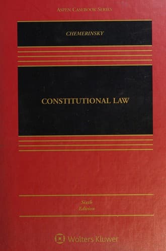 Portada de Constitutional Law