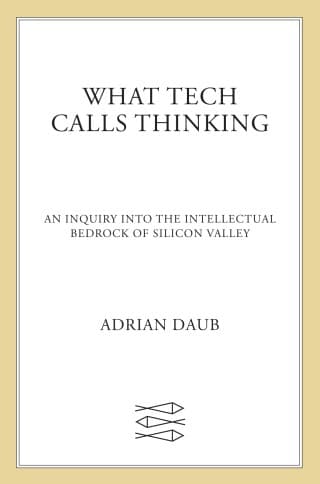 Portada de What Tech Calls Thinking