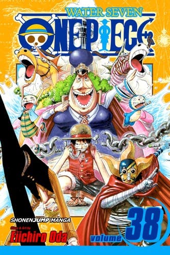 Portada de One Piece, Vol. 38: Rocketman!!