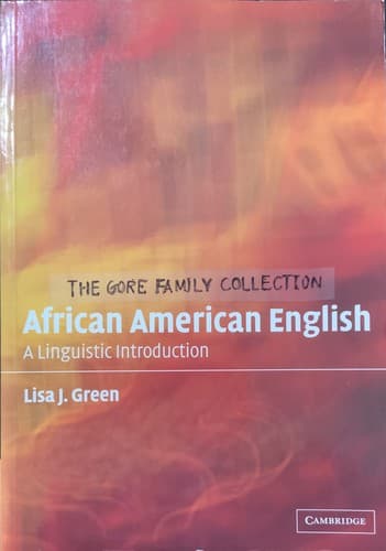 Portada de African American English