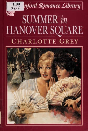 Portada de Summer in Hanover Square