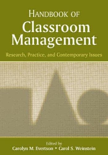 Portada de Handbook of classroom management